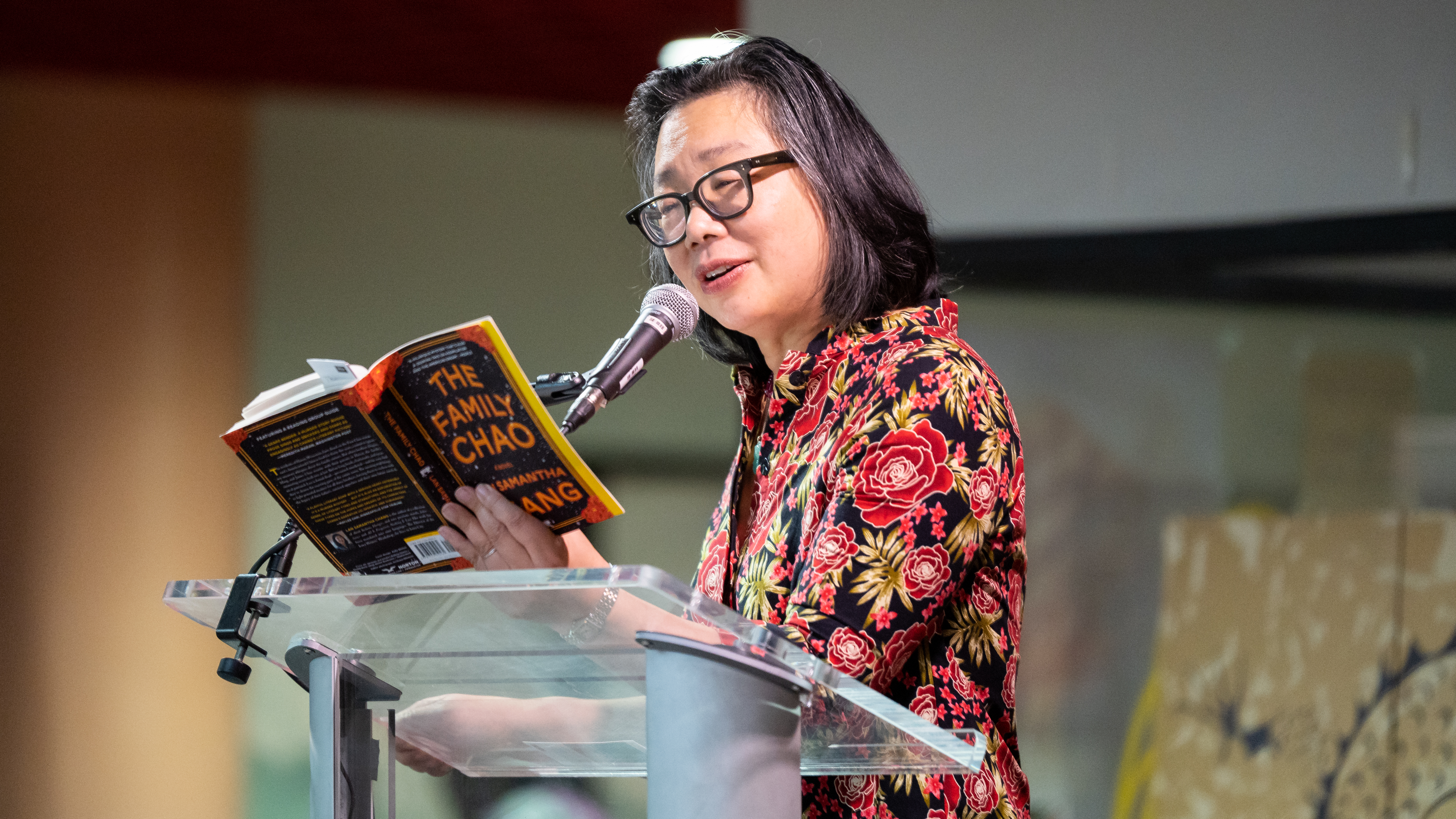 Lan Samantha Chang, author of The Family Chao. Photo credit: Kamron Khan.